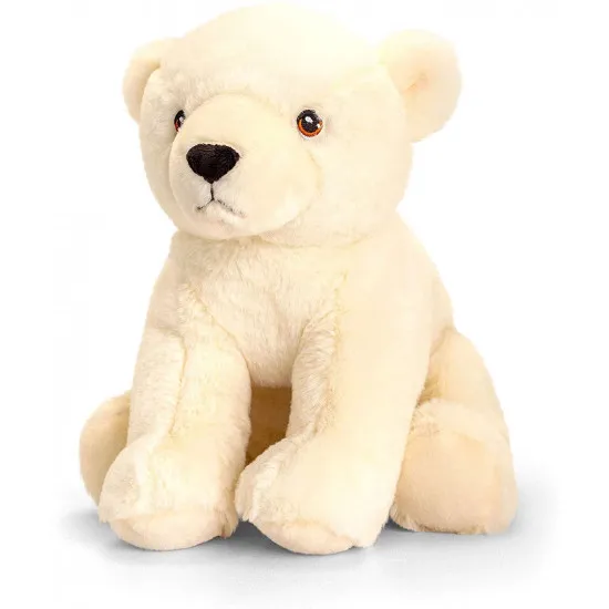 Keel Toys Keeleco SE6121 Мягкая игрушка Белый медведь, 25 см