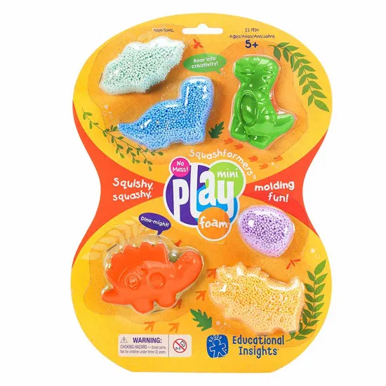 Educational Insights EI-1934 Набор шарикового пластилина Мир динозавров