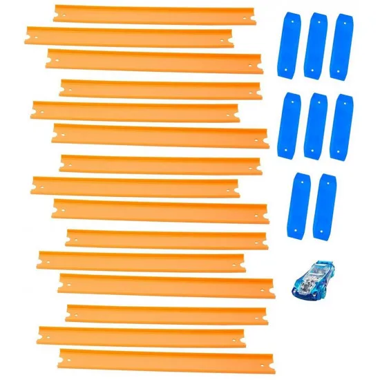 Mattel Hot Wheels BHT77 ÐабоÑ? 4-Ñ? меÑ?Ñ?Ð¾Ð²Ð°Ñ Ñ?Ñ?аÑÑа Ñ 1 базовой маÑ?инкой в набоÑ?е