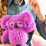 Jiggly Pup JP007-PU Jucărie interactiva Koala violet