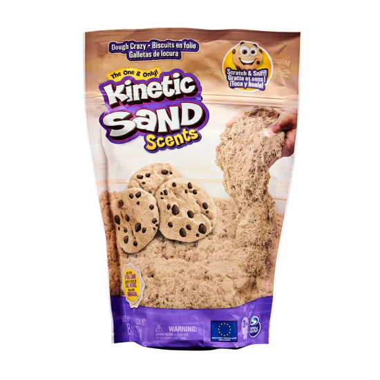 Kinetic Sand 71473С Песок для детского творчества с ароматом Печенье