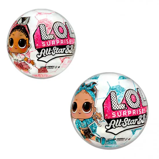 L.O.L Surprise! 572671 Игровой набор с куклой All-Star B.B.s S3 Футболистки, 9 см