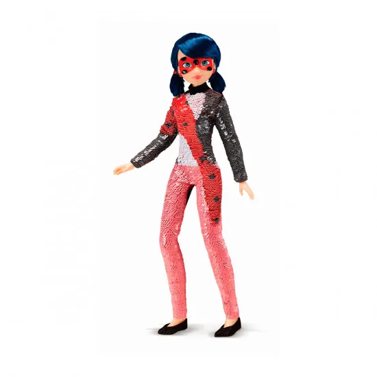 Miraculous 50375 Кукла Модное перевоплощение Маринетт в Леди Баг, 26 см