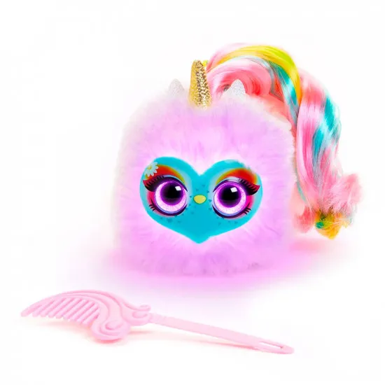 Pomsies 02248-S JucÄ?rie interactiva Lumies Unicornul Sparkle Rush