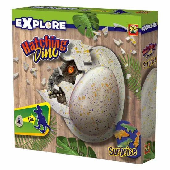 SES Creative 25063S Figurina crescatoare Dyno in Egg