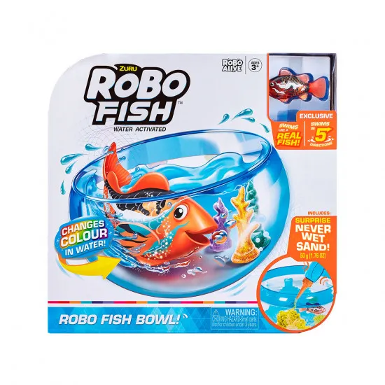 Robo Fish Alive 7126 Jucărie interactiva Acvariu cu peste