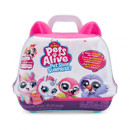 Pets Alive 9523 Интерактивная игрушка Pet Shop Surprise Любимец-Повторюшка
