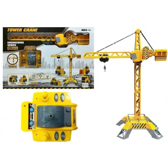 LeanToys 4854 Игрушка на радиоуправлении Кран