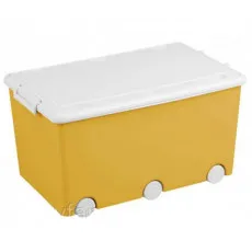 Tega Контейнер для игрушек Dark Yellow PW-001-124 Tega Контейнер для игрушек Dark Yellow PW-001-124
