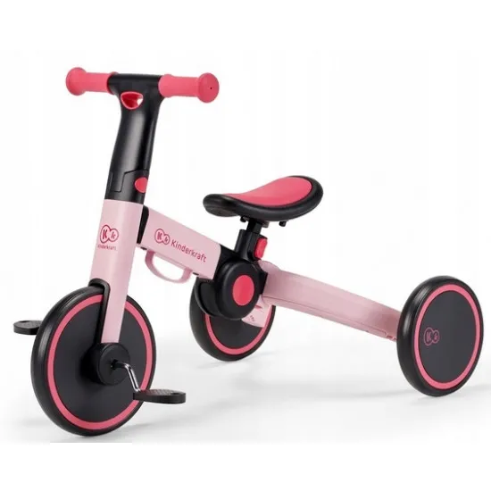 Bicicletă 2-în-1 KinderKraft 4Trike KR4TRI00PNK0000 Pink