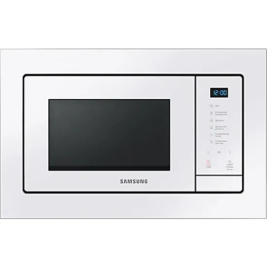 Cuptor cu microunde încorporat Samsung MS23A7118AW/BW (23 l/800 W)