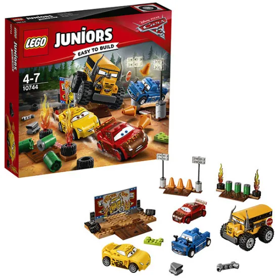 Lego  Juniors 10744 Cars Cursa nebuneasca de la Thunder Hollow