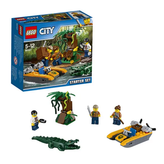 Lego City 60157 Jungle Explorer Set de jungla pentru incepatori