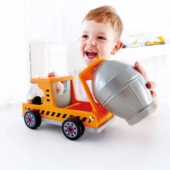 Hape E3018A Деревянная игрушка. Бетономешалка