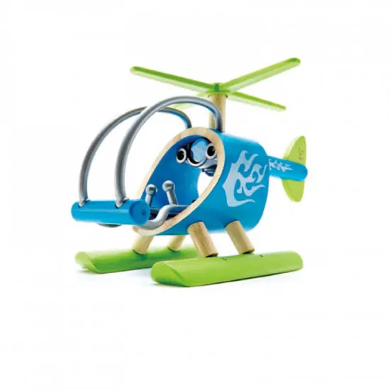 Hape E5518А Деревянная игрушка. Вертолет "E-Copter"