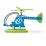 Hape E5518А Деревянная игрушка. Вертолет "E-Copter"