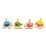 Hape E0411A  Jucărie din lemn. Puzzle creativ cu suport