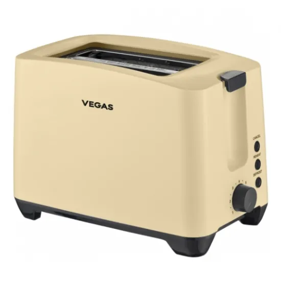 Тостер Vegas VET2001B Beige (750 Вт)