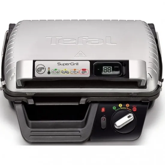 Электрогриль Tefal GC451B12 Black/Inox (2000 Вт)