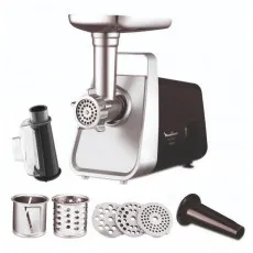 Мясорубка Moulinex ME307832 Inox/Black (1600 Вт) Мясорубка Moulinex ME307832 Inox/Black (1600 Вт)