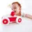 Hape E0064A  Деревянная игрушка. Машинка Красная