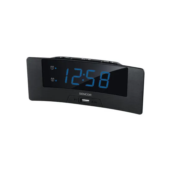 Ceas de masă Sencor SDC 4912 BU (17x7x4 cm)