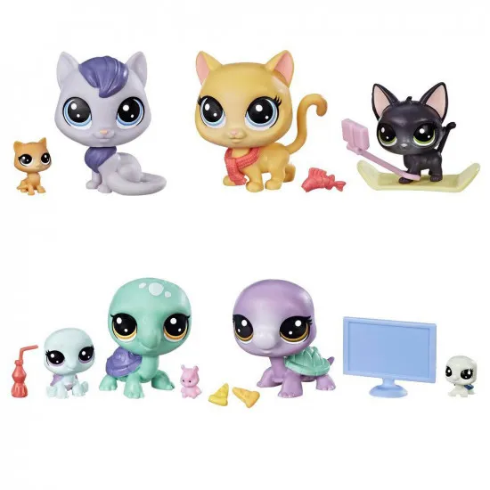 Hasbro Littlest Pet Shop B9346 Set - Familie