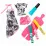 Mattel Barbie Crayola FPW12 Set de haine Barbie CRAYOLA  haine care se pot colora