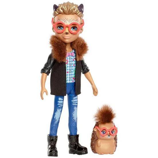Mattel Enchantimals FJJ22 Ð?Ñ?кла Enchantimals Ñ Ð¿Ð¸Ñ?омÑ?ем - ХикÑби Ðжик, 15 Ñм