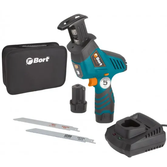 Сабельная пила аккумуляторная Bort BRS12LiG