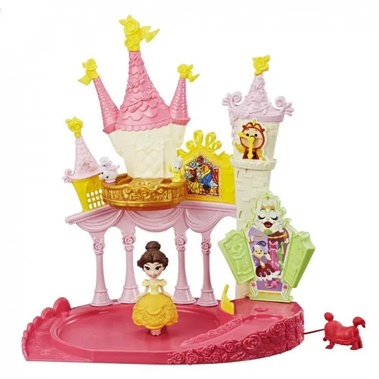 Hasbro Disney Princess E1632 Princessa Belle cu castelul