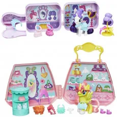 Hasbro My Little Pony E0187 Set de joaca Ponei in valiza cu accesorii Hasbro My Little Pony E0187 Set de joaca Ponei in valiza cu accesorii