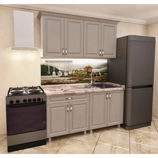 Bucatarie Bafimob Mini 1.2 m (MDF Pelicula), Concordia