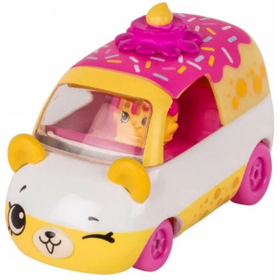 Shopkins 56585  Мини-машинка Shopkins Cutie Cars S1 - Смарт тортик с мини-шопкинсом