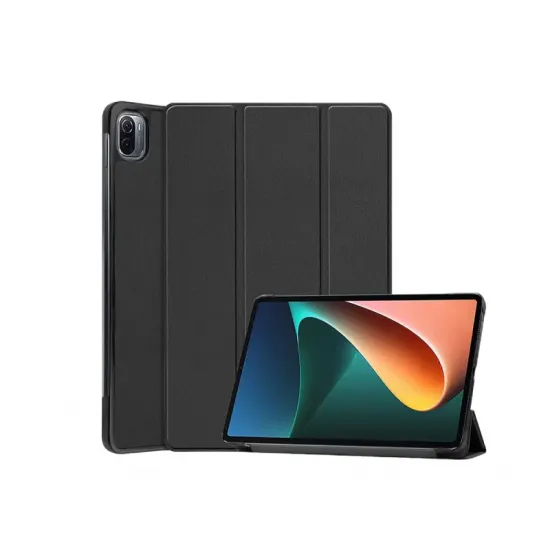 Husă Tablet Case Book PU Leather pentru tabletă Xiaomi Pad 5, Negru