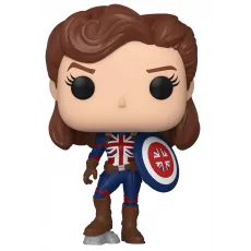 Funko Pop 55811 Фигурка Marvel: What If – Captain Carter Funko Pop 55811 Фигурка Marvel: What If – Captain Carter