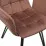 Scaun Decoprim DC-18, Rusty/Black Legs