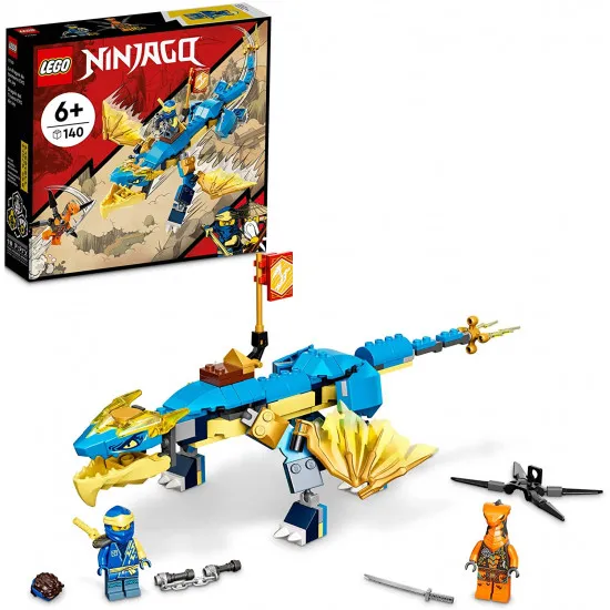 Lego Ninjago 71760 Constructor Dragonul EVO de Tunet al lui Jay