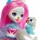 Mattel Enchantimals FRH38 Кукла Enchantimals с питомцем - Лебедь Саффи, 15 см