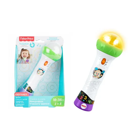 Mattel Fisher-Price FTF66 Ученый микрофон ( Рус )