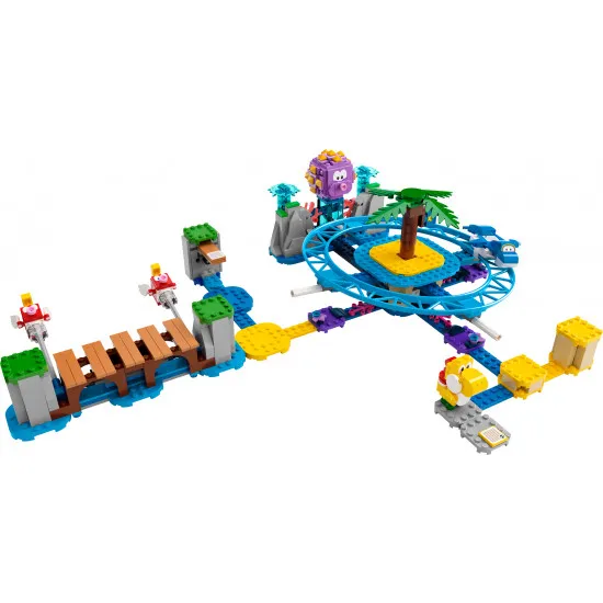 Lego Super Mario 71400 Конструктор Дополнительный набор Пляжное веселье огромного ежа