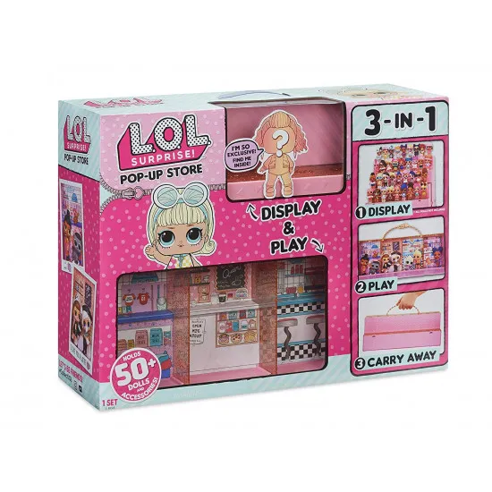 LOL Surprise 552314 Set de joc Păpușa  L.O.L. - Podium de modă 3-în-1 (inclusiv papusa exclusivă)