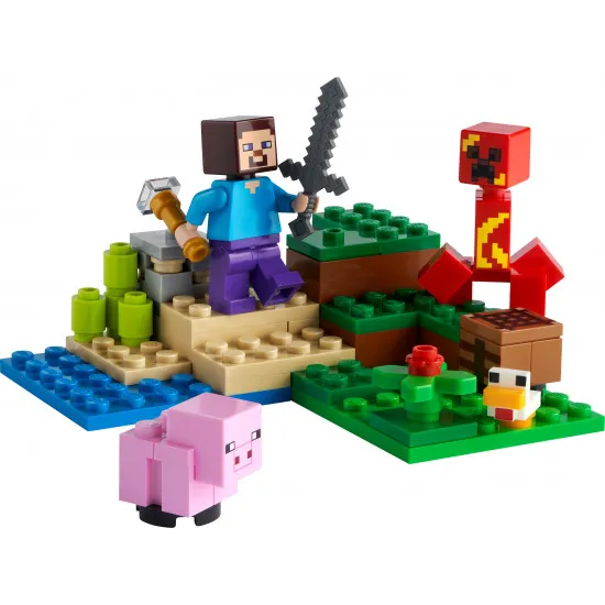Lego Minecraft 21177 Конструктор Засада Крипера