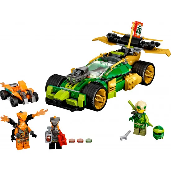 Lego Ninjago 71763 Constructor Masina de curse EVO a lui Lloyd