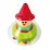 Hape E0015A Деревянная игрушка погремушка неваляшка  «Клоун Ральф»
