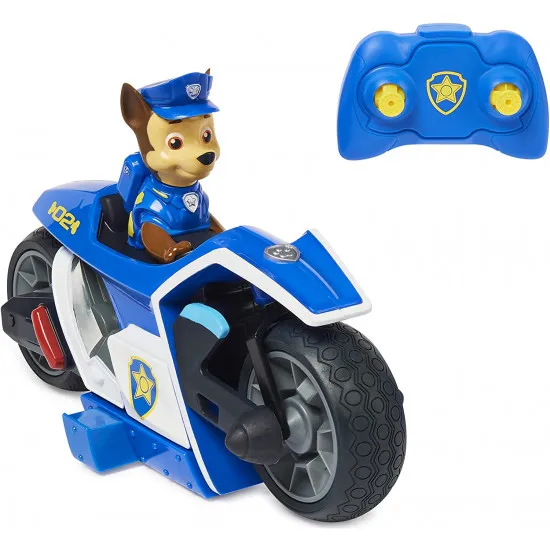 Paw Patrol 6061806 Jucarie cu telecomanda Chase RC Motorcycle