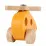 Hape E0051A Деревянная игрушка "Маленький вертолет"