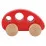 Hape E0052A  Jucărie din lemn "Auto minivan, roșu"
