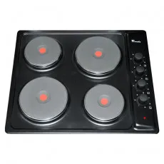 Plită Tornado EL 4P ANTRACIT Black Plită Tornado EL 4P ANTRACIT Black