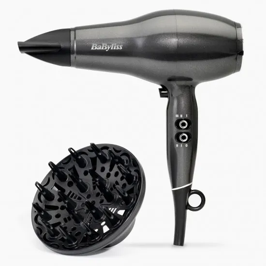 Uscător de păr Babyliss D6490DE, 2300 W, Gray